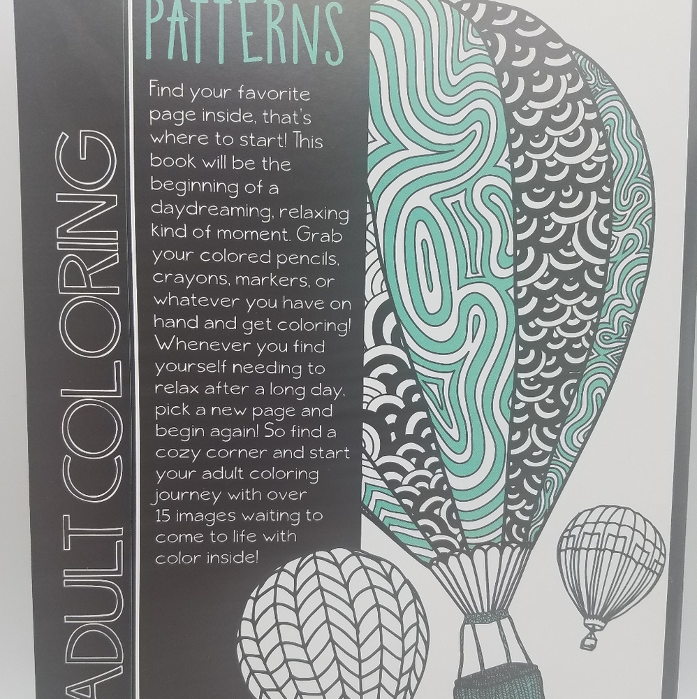 Adult Patterns Coloring Book - Picture 7 of 7